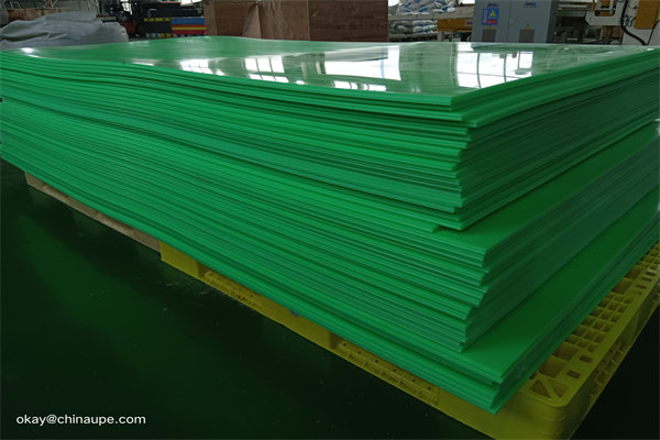 shaping anti-corrosion HDPE sheets White